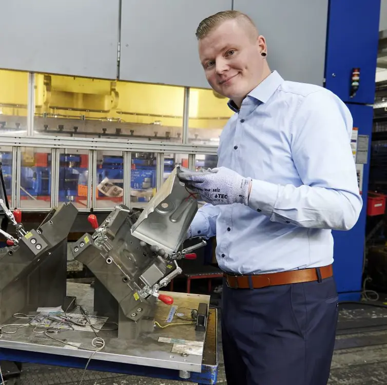 Kolja Wieth, Leiter des zentralen Qualitätsmanagements bei Linde + Wiemann