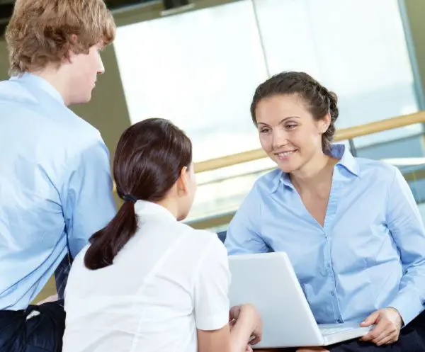 IT-Expertenteam im Austausch